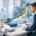 Accounting SEO authority growth review with experts analyzing backlinks and organic lead performance.
